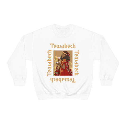 Tewabech Print Sweatshirt