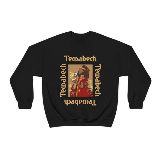 Tewabech Print Sweatshirt